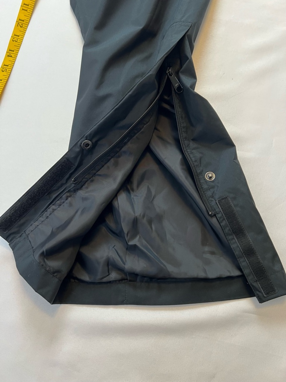 FJ  FootJoy DryJoys Black Hydro Lite Windbreaker Rain Outdoor Golf Pants - Picture 6 of 16